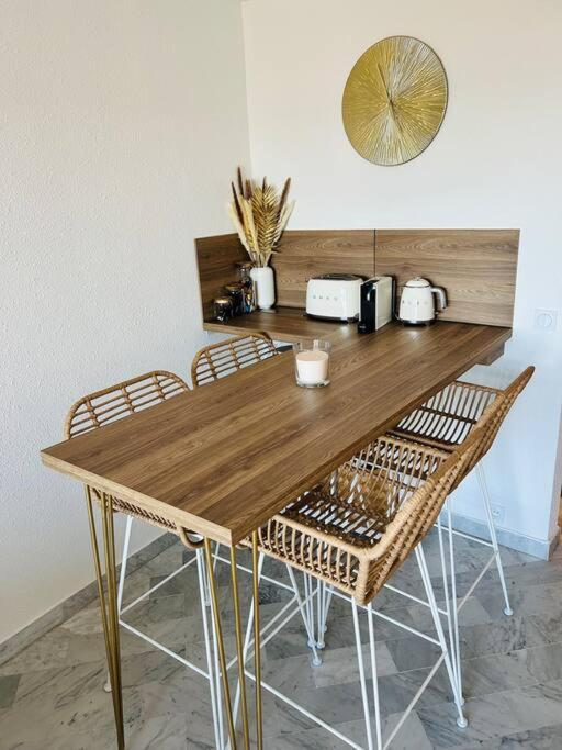 Studio Chic & Cosy Vue Mer, Clim, Parking 拉格朗德默特 外观 照片