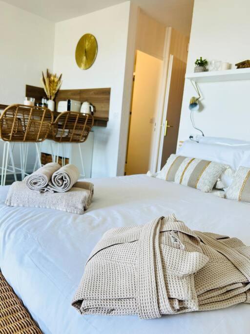 Studio Chic & Cosy Vue Mer, Clim, Parking 拉格朗德默特 外观 照片