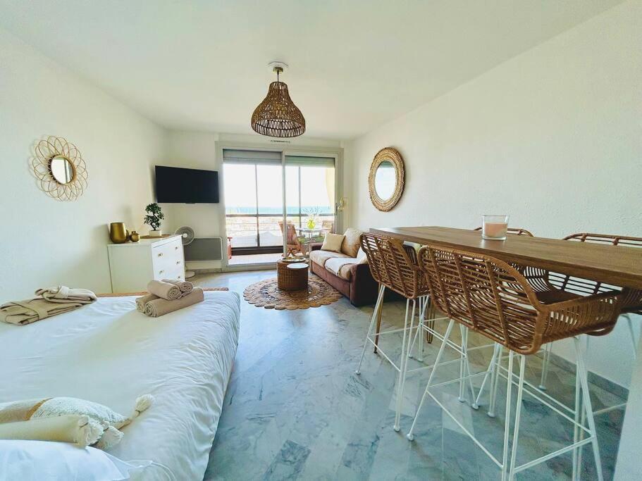 Studio Chic & Cosy Vue Mer, Clim, Parking 拉格朗德默特 外观 照片